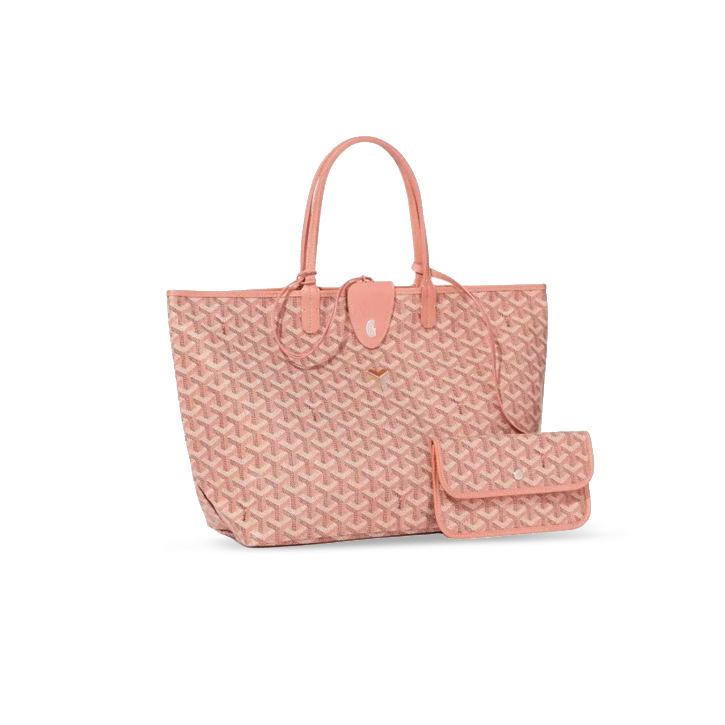 Go*ard saint l0*is canvas with leather canvas bag stlcropmlty-92cl92p (34*28*15cm)